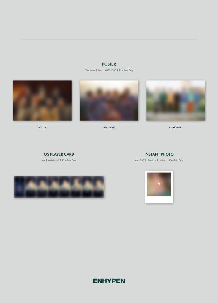 ENHYPEN - 1st Album - DIMENSION: DILEMMA - EmpressKorea