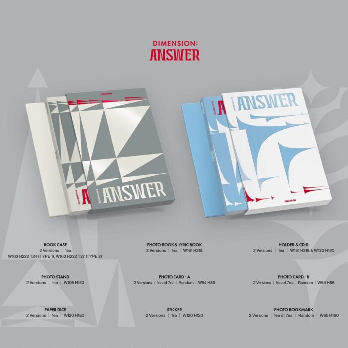 ENHYPEN - Repackage Album: DIMENSION ANSWER - EmpressKorea