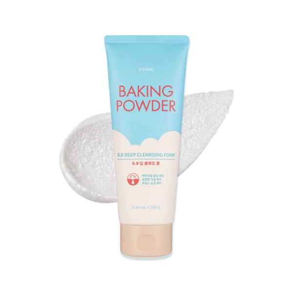 ETUDE Baking Powder Pore Cleansing Foam 160ml - EmpressKorea