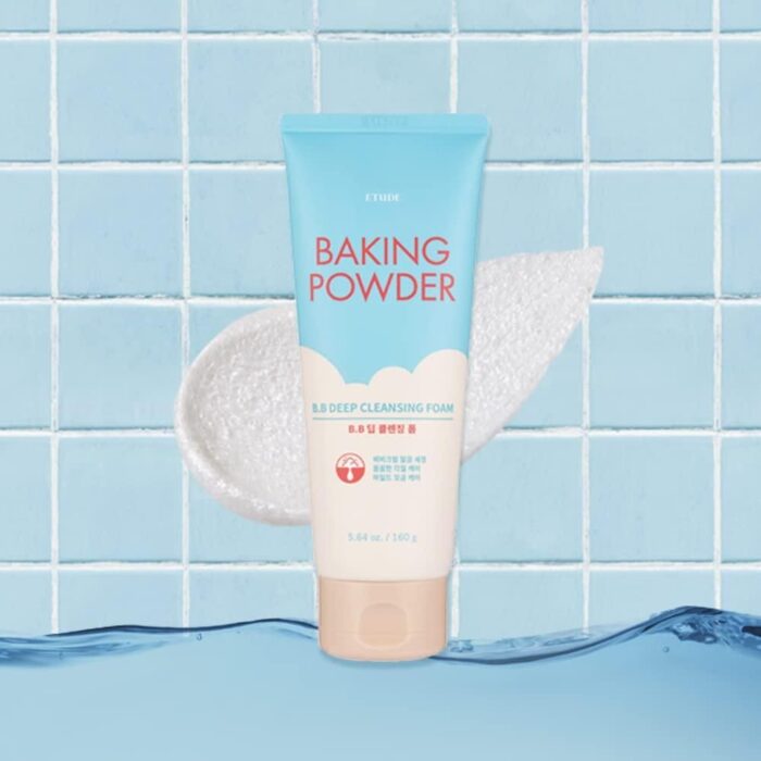 ETUDE Baking Powder Pore Cleansing Foam 160ml - EmpressKorea