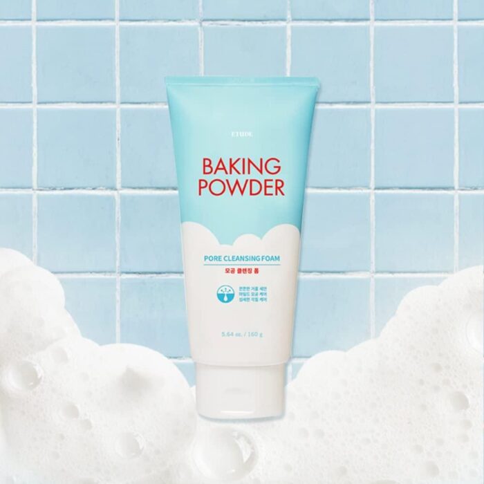 ETUDE Baking Powder Pore Cleansing Foam 160ml - EmpressKorea