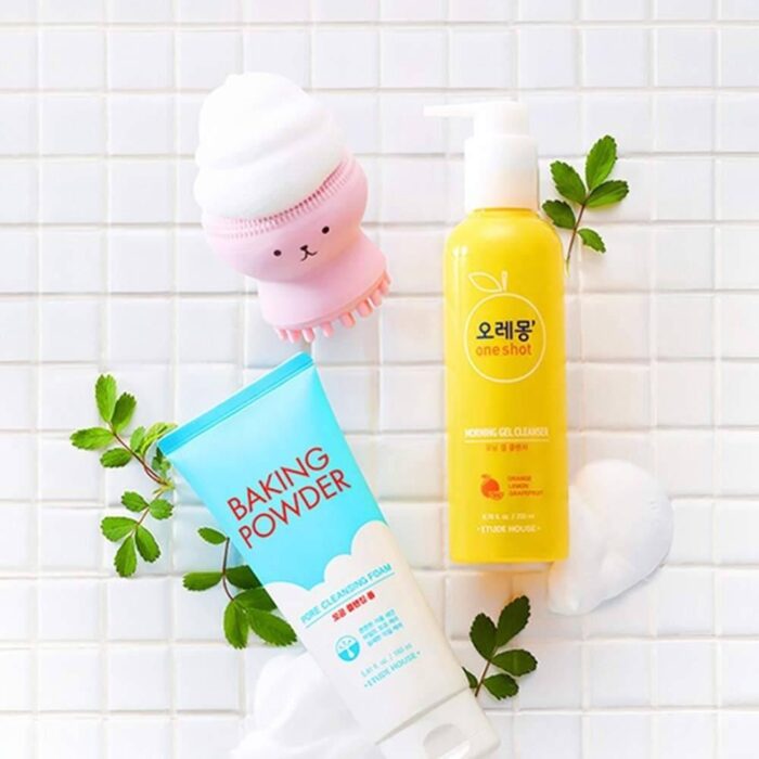 ETUDE HOUSE My Beauty Tool Jellyfish Silicon Brush - All in One Deep Pore Cleansing Sponge & Brush, For Exfoliating, Massage, Cleansing Soft Brush - EmpressKorea