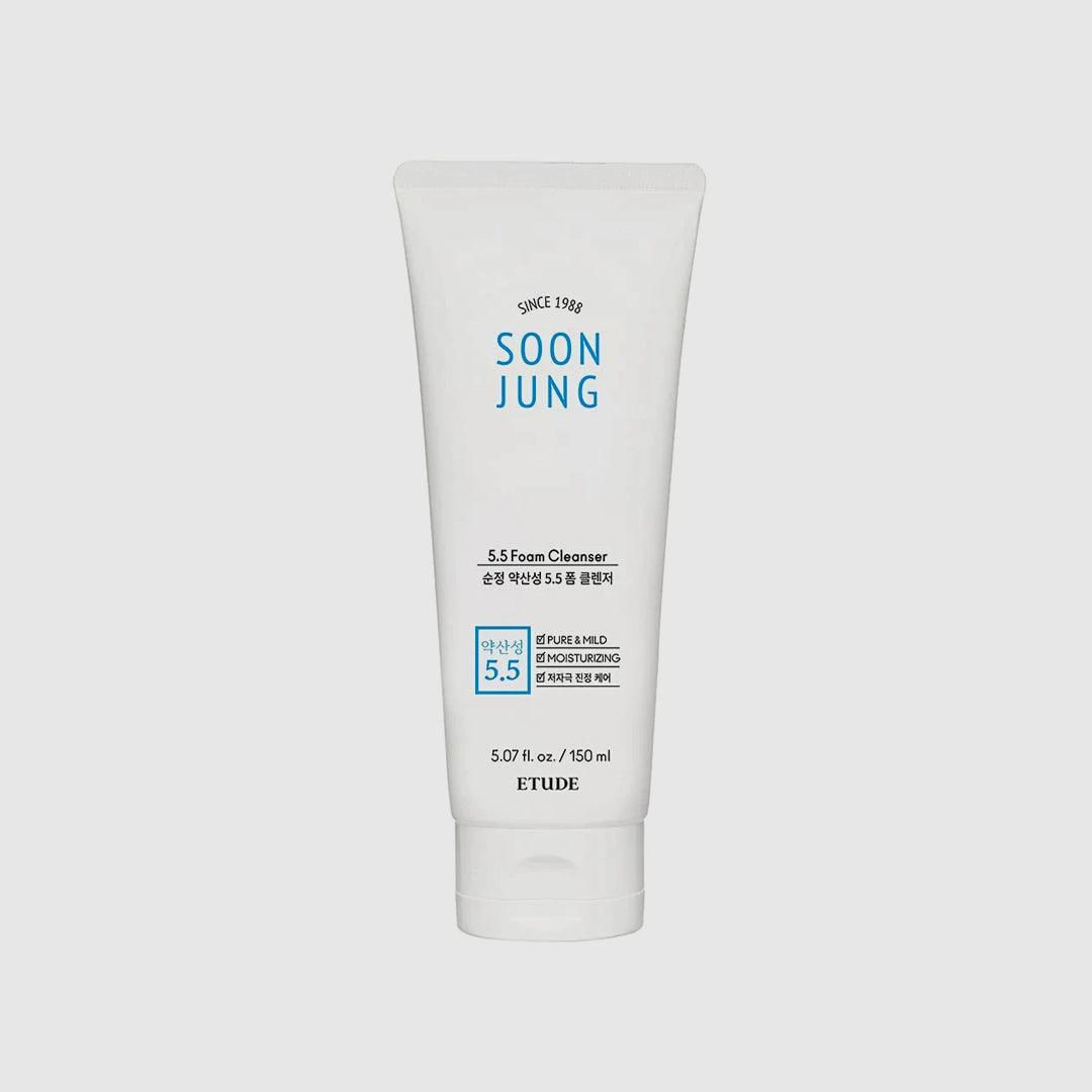 ETUDE HOUSE Soon Jung 5.5 Foam Cleanser 150ml - EmpressKorea