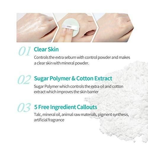 ETUDE HOUSE Zero Sebum Drying Powder - Oil Control No Sebum Powder with 80% Mineral, Makes Skin Downy - EmpressKorea