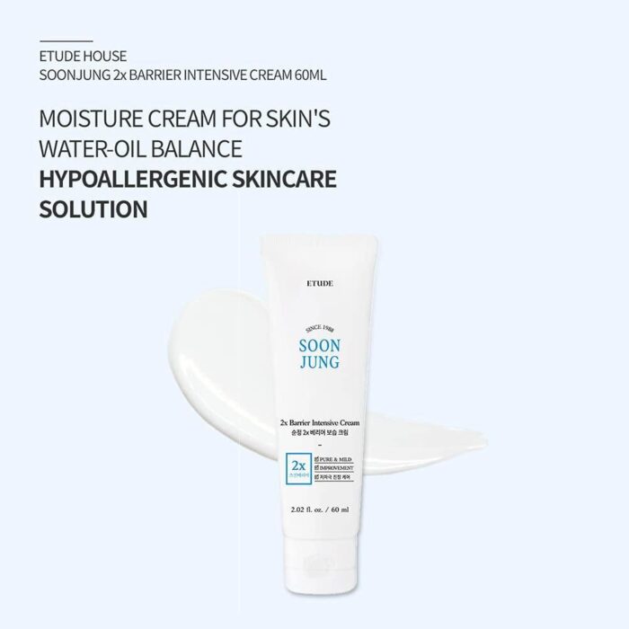 ETUDE SoonJung 2x Barrier Intensive Cream 60ml - EmpressKorea