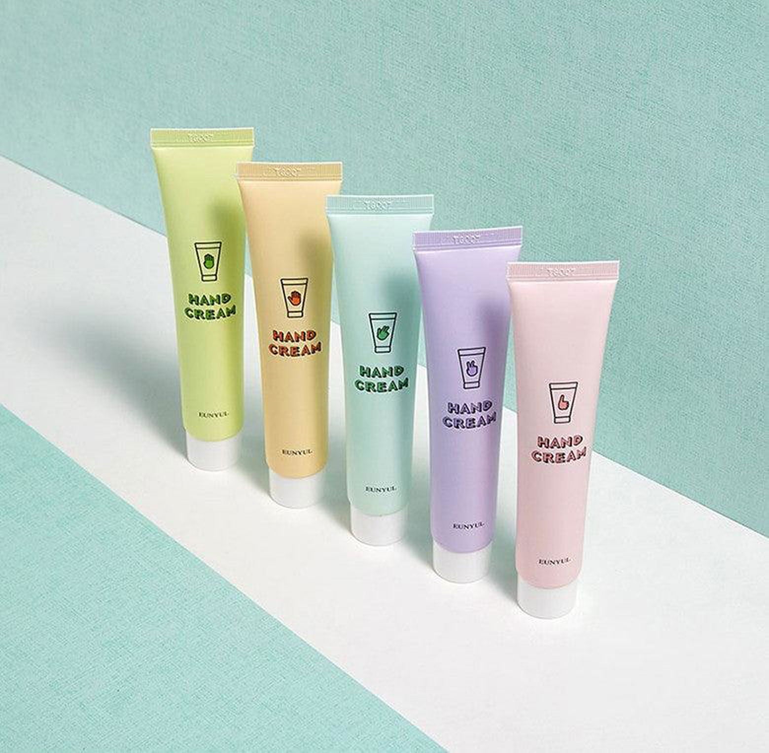 EUNYUL Cloud Perfume Hand Cream 50ml x 5 Types Set - EmpressKorea