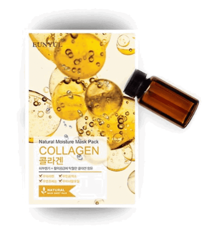 EUNYUL Natural Collagen Mask Pack 50pcs - EmpressKorea