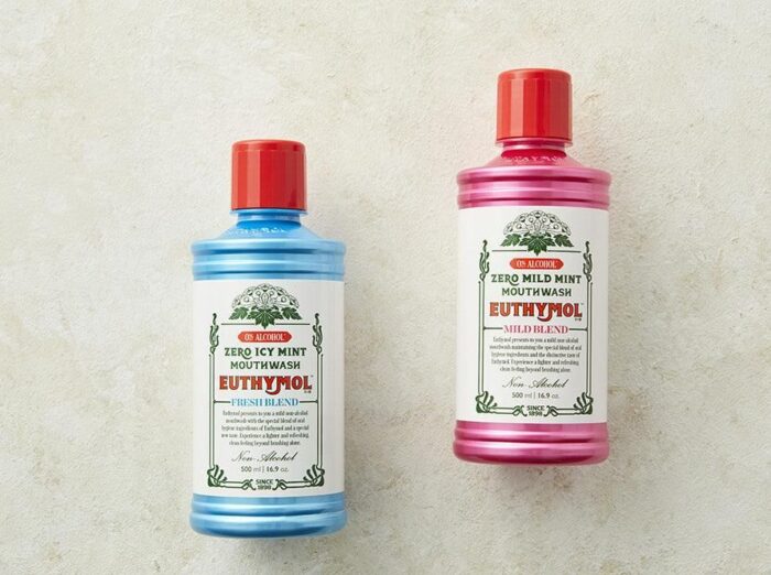 EUTHYMOL 0% Alcohol Zero Mild Mint Mouthwash 500ml - EmpressKorea