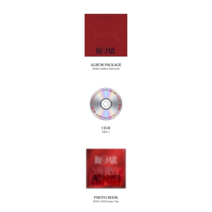 E'LAST - 3rd Mini Album: ROAR - EmpressKorea