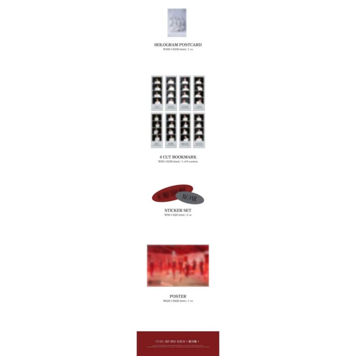 E'LAST - 3rd Mini Album: ROAR - EmpressKorea
