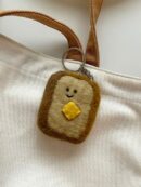 Elegant table Bread Friends keyring 3 types keychain handmade doll - EmpressKorea