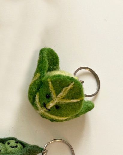 Elegant table Veggie Friends Keyring 8Type Keychain Handmade Doll - EmpressKorea
