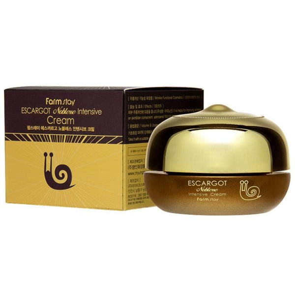 FARMSTAY ESCARGOT NOBLESSE INTENSIVE CREAM 50g - EmpressKorea