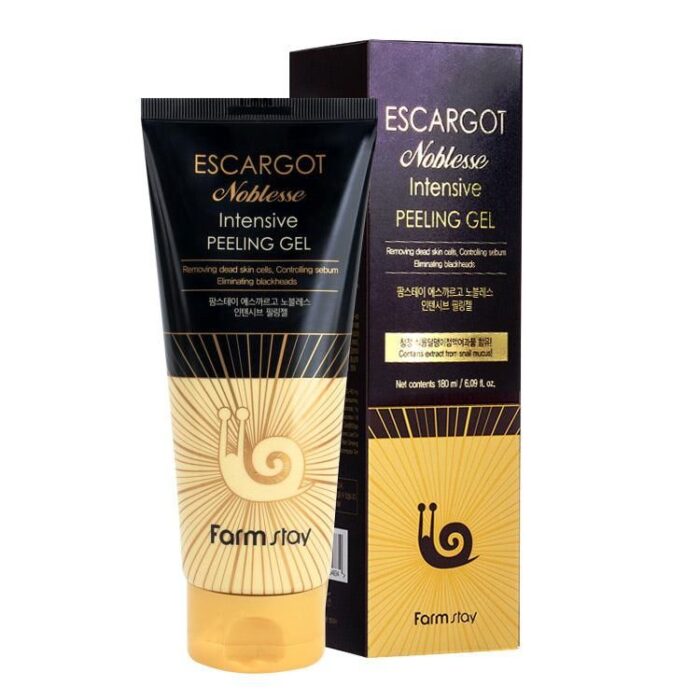 FARMSTAY ESCARGOT NOBLESSE INTENSIVE PEELING GEL 180ml - EmpressKorea