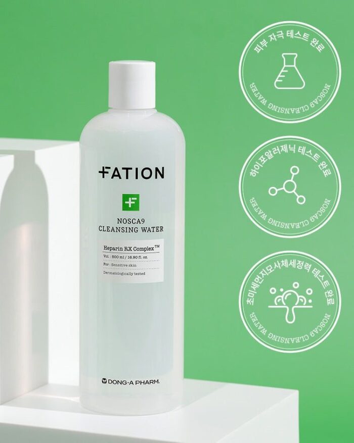 FATION Nosca9 Cleansing Water 500ml - EmpressKorea