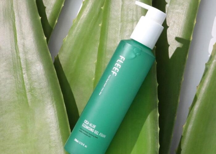 FLEEF Cica-Aloe Cleansing Gel Foam 200ml - EmpressKorea