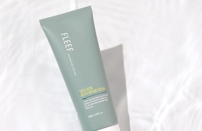 FLEEF Cica-Aloe Night Repair Cream 100ml - EmpressKorea