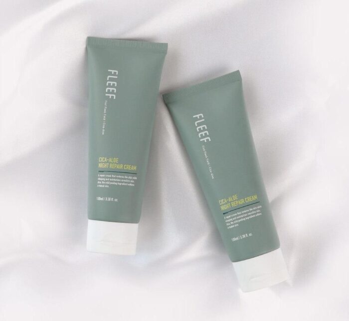 FLEEF Cica-Aloe Night Repair Cream 100ml - EmpressKorea