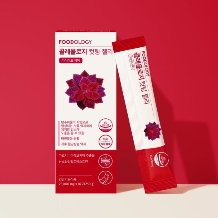 FOODOLOGY Coleology Cutting Jelly 10sticks 250g - EmpressKorea