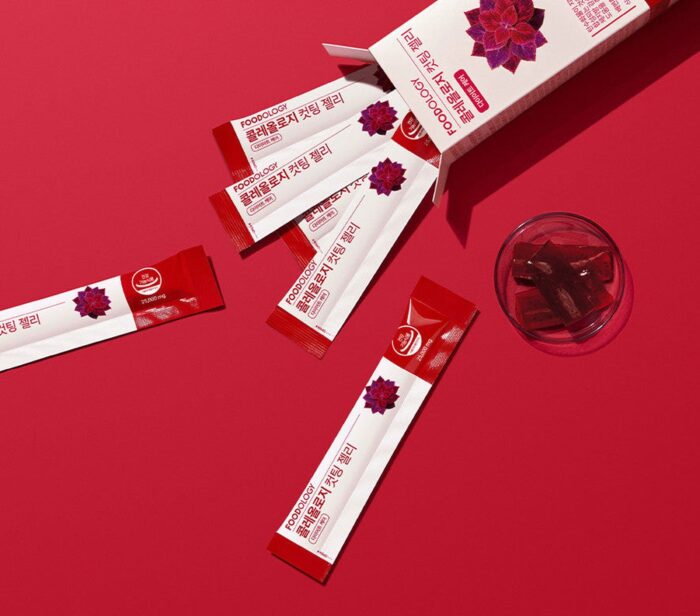 FOODOLOGY Coleology Cutting Jelly 10sticks 250g - EmpressKorea