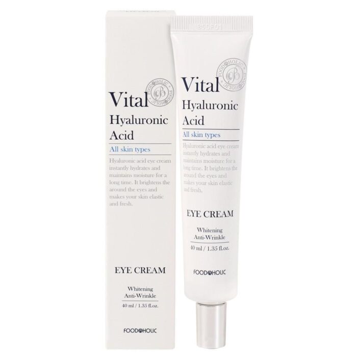 FOOD A HOLIC Vital Hyaluronic Eye Cream 40ml - EmpressKorea