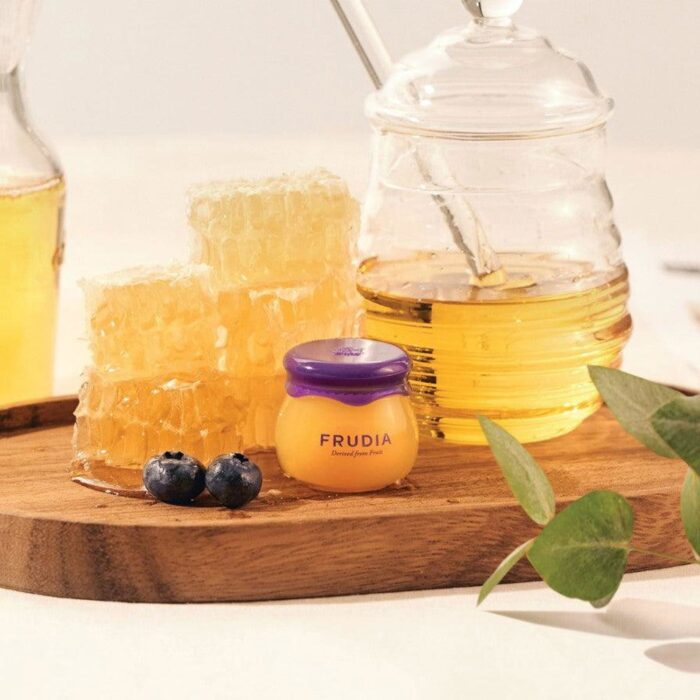 FRUDIA Blueberry Hydrating Honey Lip Balm 10ml - EmpressKorea