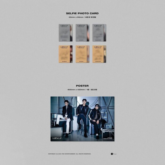 FTISLAND - 8th Mini Album: LOCK UP - EmpressKorea