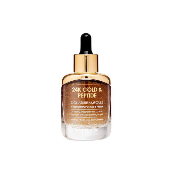 Farmstay 24K Gold & Peptide Signature Ampoule 35ml - EmpressKorea