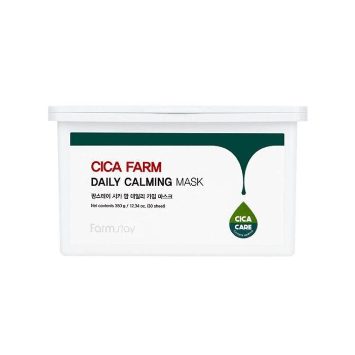Farmstay Cica Farm Daily Calming Mask 350g (30 sheets) - EmpressKorea