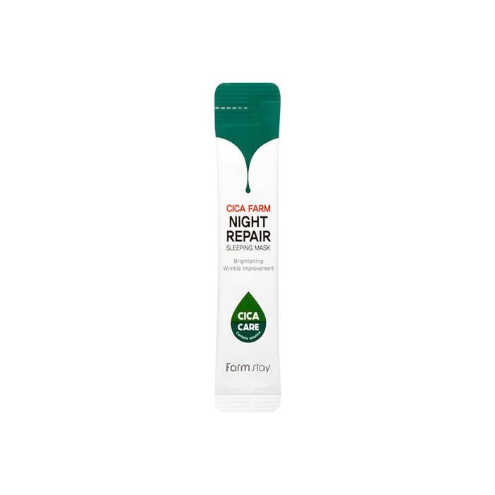 Farmstay Cica Farm Night Repair Sleeping Mask 4ml X 20pcs - EmpressKorea