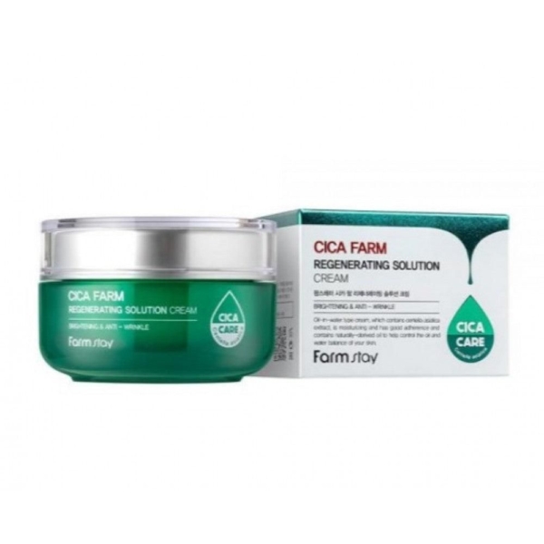 Farmstay Cica Farm Regenerating Solution Cream 50ml - EmpressKorea