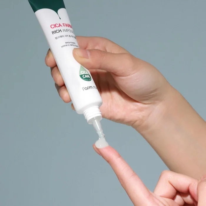 Farmstay Cica Farm Rich Ampoule 30ml - EmpressKorea