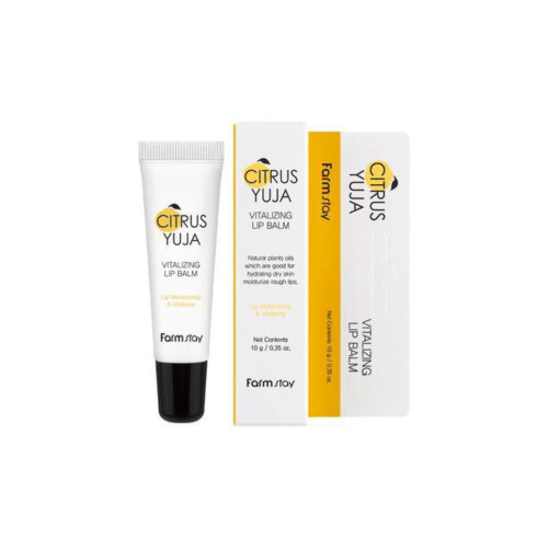 Farmstay Citrus Yuzu Vitalizing Lip Balm 10g - EmpressKorea