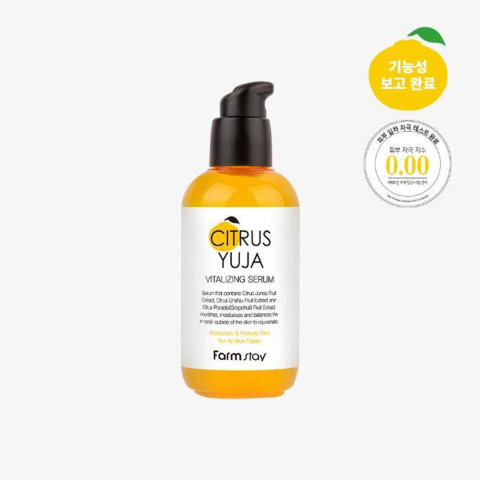 Farmstay Citrus Yuzu Vitalizing Serum 100ml - EmpressKorea