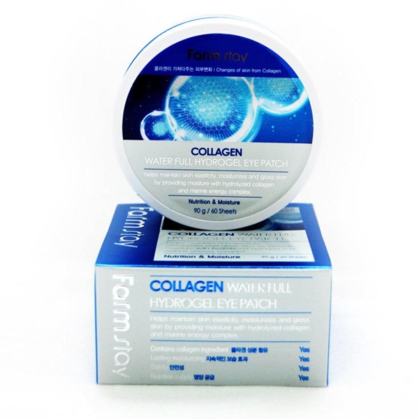 Farmstay Collagen Water Full Hydrogel Eye Patch - EmpressKorea