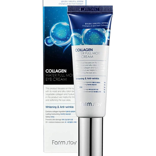 Farmstay Collagen Water Full Moist Eye Cream 50ml - EmpressKorea