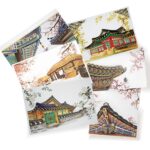 From&Two Hanok(Korean Traditional House) 6 Card Set - EmpressKorea