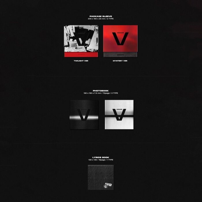 GHOST9 - 6th Mini Album: ARCADE V - EmpressKorea