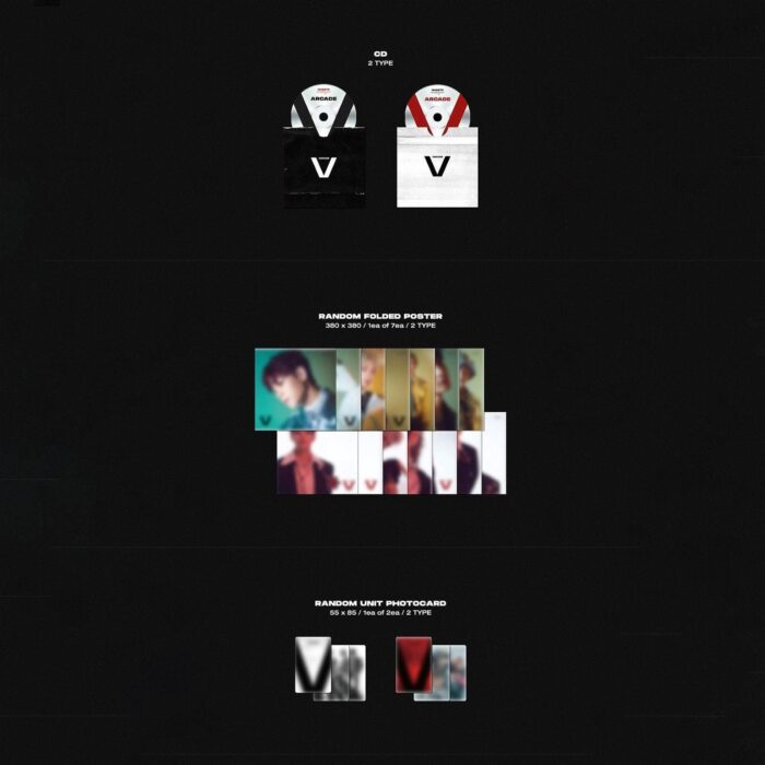 GHOST9 - 6th Mini Album: ARCADE V - EmpressKorea