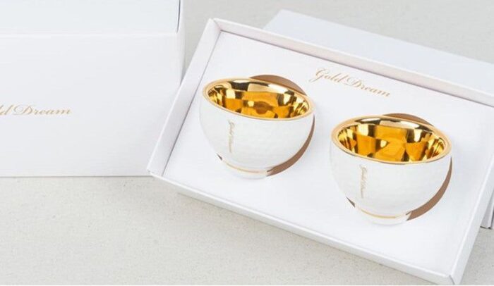 GOLD DREAM 24K Gold Glass Gold  2Set - EmpressKorea