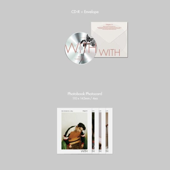GOT7 JINYOUNG - 1st Solo Album: Chapter 0 WITH - EmpressKorea