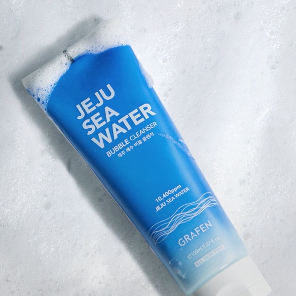 GRAFEN Jeju Sea water Bubble Cleanser 150ml - EmpressKorea