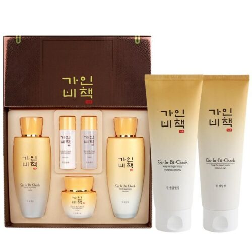 Ga In Bi Check Gin 3 Kinds Set + Foam cleansing 150ml + Peeling gel 150ml (Gift) - EmpressKorea