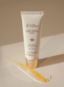 d'Alba  Half and Half Vegan Double Cream 'Easy Tube Type' 60ml / Max 50% / Moisture Moisturizing Cream / Golden Ratio Moisturizing Serum + Elastic Moisturizing Cream - EmpressKorea