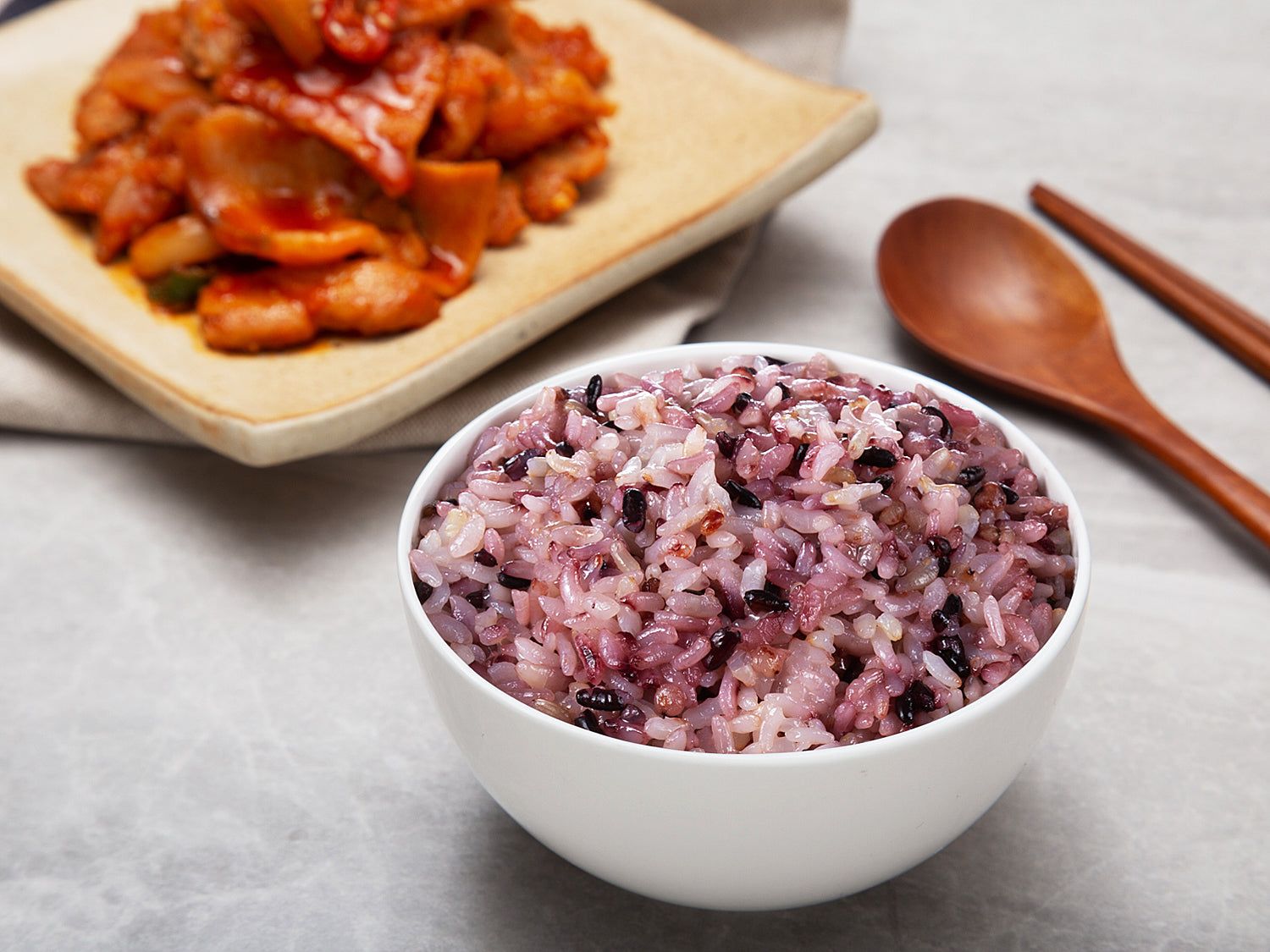 Gomgom Precious mixed grain rice, 210g, 12 pieces - EmpressKorea