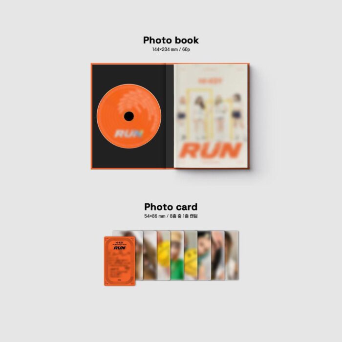 H1-KEY - 1st Maxi Single Album: RUN - EmpressKorea