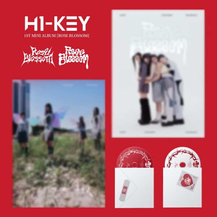 H1-KEY - 1st Mini Album: Rose Blossom - EmpressKorea