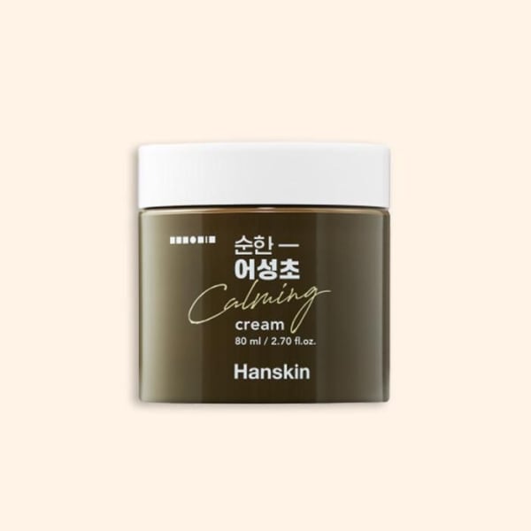 HANSKIN Soonhan Houttuynia Calming Cream 80ml - EmpressKorea