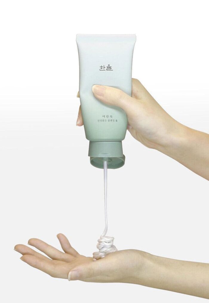HANYUL Pure Artemisia Calming Foam Cleanser 120g - EmpressKorea