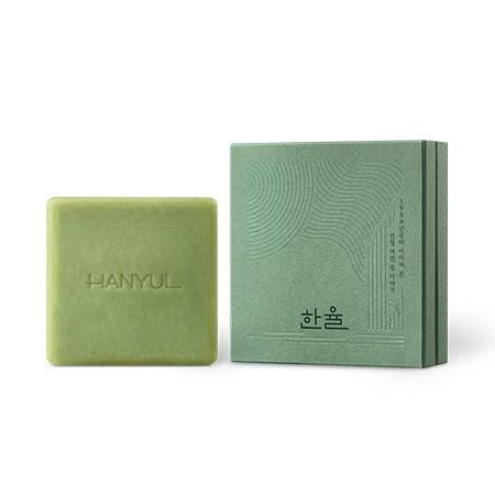 HANYUL Pure Artemisia Calming Water Cream Soap 100g - EmpressKorea